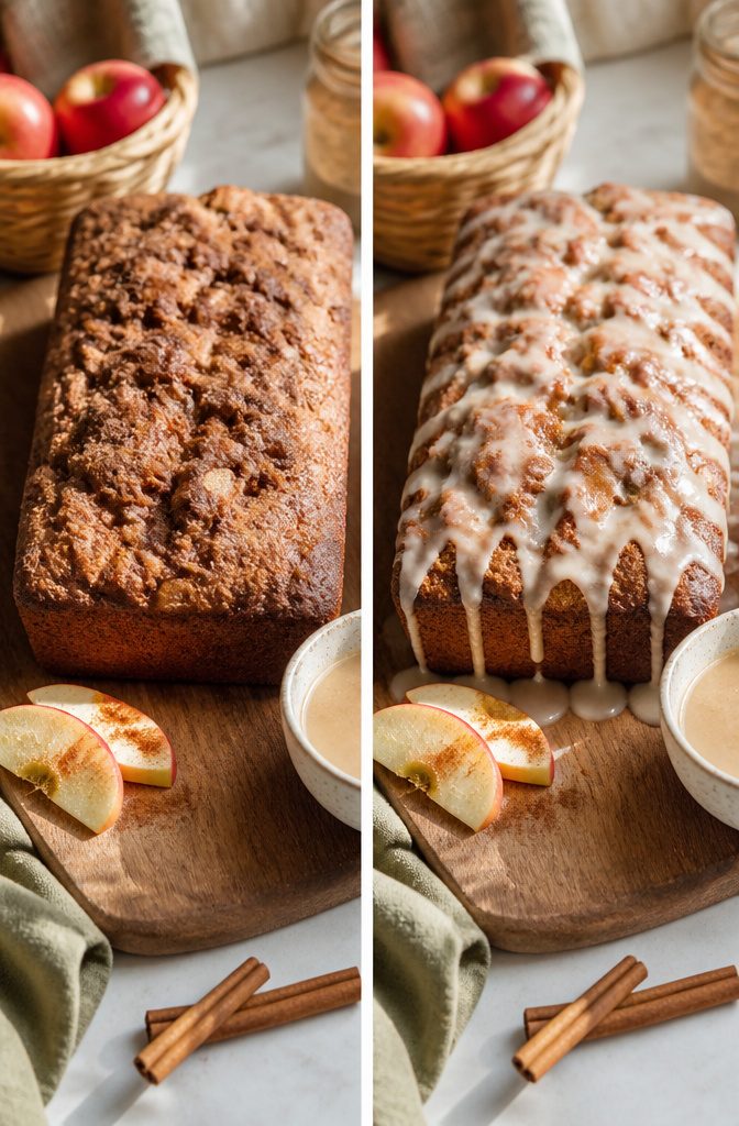 Easy Cinnamon Apple Bread: A Simple Loaf Recipe for 2026 7 Cinnamon-sugar sprinkled on top of a loaf of apple bread before baking.