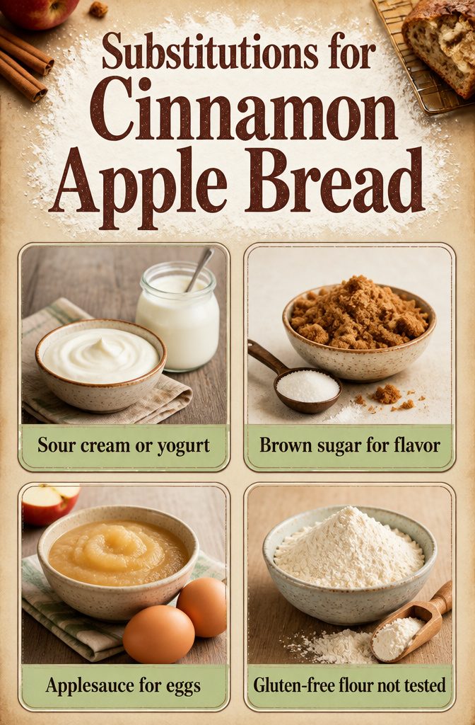 Easy Cinnamon Apple Bread: A Simple Loaf Recipe for 2026 10 Ingredients for cinnamon apple bread including yogurt and brown sugar.